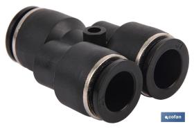 COFAN 05040116 - EMPALME RÁPIDO EN FORMA DE Y M-16