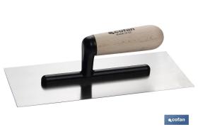 COFAN 09517188 - LLANA EXTRA-FLEXIBLE PARA MICROCEMENTO 280X120X0,4 MM