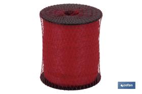 COFAN 10392125 - ROLLO MALLA TUBULAR UNIVERSAL 100 25M ROJO