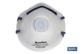 COFAN 11000234 - MASCARILLA PROTEC. C/VALVULA CE FFP2 NR