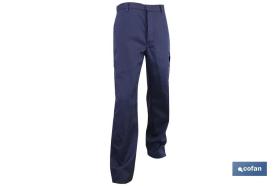 COFAN 1100205950 - PANTALON TRABAJO MULTIRIESGO AZUL OSCURO"SILICE"T-50