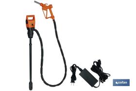 COFAN 31001102 - BOMBA ELÉCTRICA + PISTOLA BIDÓN 50/200L 220V AC