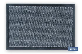 COFAN 41600133 - FELPUDO INTERIOR POLIPROPILENO 40X60CM GRIS