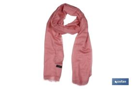 COFAN 80010126 - CHAL FINO,100% CACHEMIR.MODELO NAREYA(NARANJA)