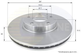 COMLINE ADC0473V - DISCO FRENO