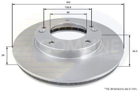 COMLINE ADC1051V - DISCO FRENO