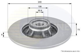 COMLINE ADC3018 - DISCO FRENO