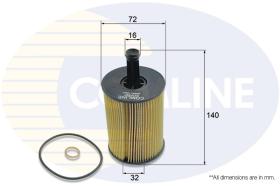 COMLINE EOF087 - FILTRO ACEITE
