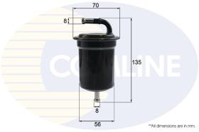  CMZ13011 - FILTRO COMBUSTIBLE
