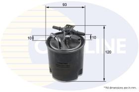 COMLINE CNS13017DV - FILTRO COMBUSTIBLE