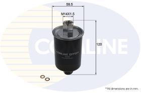  EFF024 - FILTRO COMBUSTIBLE