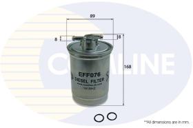  EFF076 - FILTRO COMBUSTIBLE