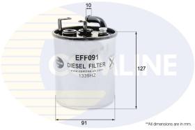  EFF091 - FILTRO COMBUSTIBLE