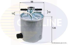  EFF179 - FILTRO COMBUSTIBLE