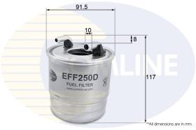  EFF250D - FILTRO COMBUSTIBLE