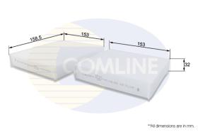 COMLINE EKF101 - FILTRO HABITáCULO