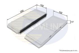 COMLINE EKF3362 - FILTRO HABITáCULO