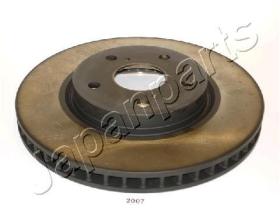 JAPANPARTS DI2007 - JAPAN DISCO FRENO DL TOYOTA