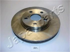 JAPANPARTS DI281 - JAPAN DISCO FRENO DL TOYOTA
