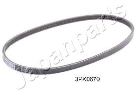 JAPANPARTS DV3PK0670 - JAPAN CORREA ACANALADA