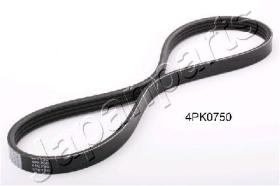 JAPANPARTS DV4PK0750 - JAPAN CORREA ACANALADA