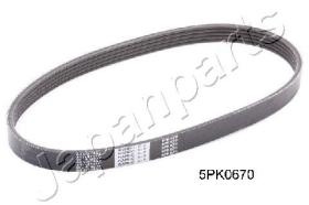 JAPANPARTS DV5PK0670 - JAPAN CORREA ACANALADA