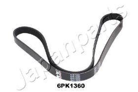 JAPANPARTS DV6PK1360 - JAPAN CORREA ACANALADA