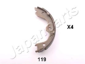 JAPANPARTS GF119AF - JAPAN JGO ZAPATAS FRENO