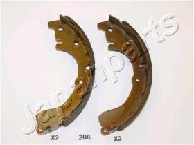 JAPANPARTS GF206AF - JAPAN JGO ZAPATAS FRENO TATA