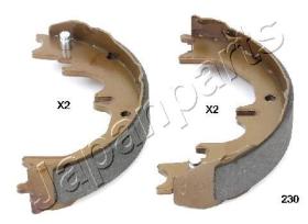 JAPANPARTS GF230AF - JAPAN JG ZAPATAS FRENO TOYOTA