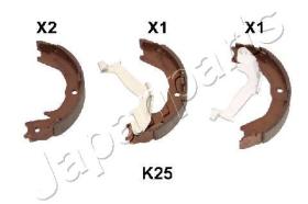 JAPANPARTS GFK25AF - JAPAN JGO ZAPATAS FRENO KIA