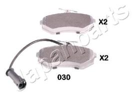 JAPANPARTS PA030AF - JAPAN JGO PASTILLAS FRENO DL