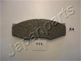 JAPANPARTS PA111P - JAPAN JGO PASTILLAS FRENO DL PR