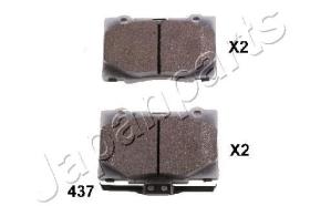 JAPANPARTS PA437AF - JAPAN JGO PASTILLAS FRENO DL