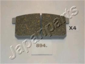 JAPANPARTS PA894AF - JAPAN JGO PASTILLAS FRENO DL
