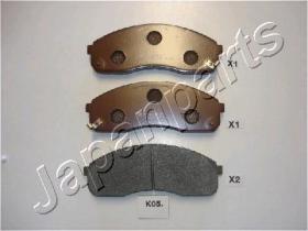 JAPANPARTS PAK05P - JAPAN JGO PASTILLAS FRENO DL PR