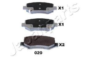 JAPANPARTS PP020AF - JAPAN JGO PASTILLAS FRENO TR