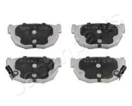 JAPANPARTS PP122AF - JAPAN JGO PASTILLAS FRENO TR