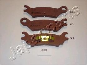 JAPANPARTS PP300AF - JAPAN JGO PASTILLAS FRENO TR