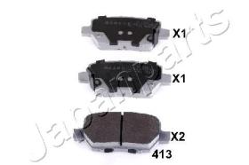 JAPANPARTS PP413AF - JAPAN JGO PASTILLAS FRENO TR