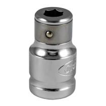 JBM 13247 - ADAPTADOR DE CABEZALES HEX. 1/2"X8MM - CROMADO