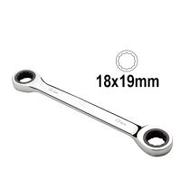 JBM 13490 - LLAVE CON TRINQUETE 17X19MM ACABADO BRILLANTE