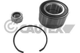 CAUTEX 021440 - KIT RODAMIENTO RUEDA DELANTERA AMBOS LADOS