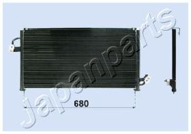 JAPANPARTS CND243007 - JAPAN CONDENSADOR A/A