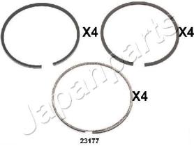 JAPANPARTS RC23177 - JAPAN SEGMENTO PISTON NISSAN