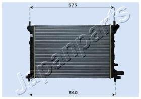 JAPANPARTS RDA053061 - JAPAN RADIADOR