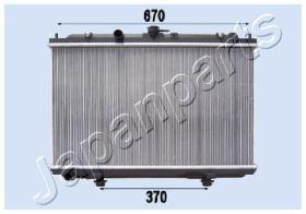 JAPANPARTS RDA213042 - JAPAN RADIADOR