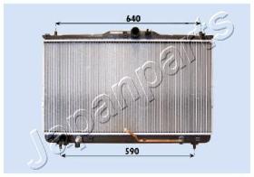 JAPANPARTS RDA283092 - JAPAN RADIADOR
