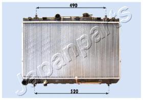 JAPANPARTS RDA283100 - JAPAN RADIADOR
