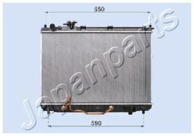 JAPANPARTS RDA333027 - JAPAN RADIADOR
